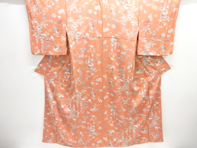 JAPANESE KOMON KIMONO / FLOWER & BIRD
